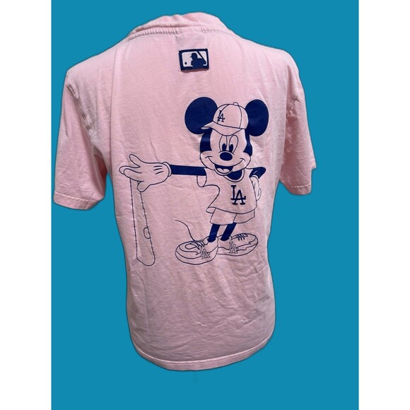 Mickey Mouse LA Dodgers collab t-shirt size M GUC - Picture 3 of 6
